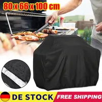 Wasserdicht Grillabdeckung Schutzhülle BBQ Grill Abdeckhaube Abdeckung tarpaulin M (80x66x100cm)