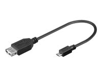 USB-C™/USB A USB OTG Hi-Speed Adapter für den Anschluss von Ladekabeln