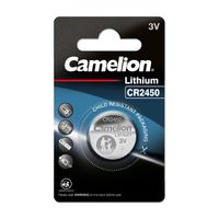 Knopfzelle Knopfbatterie Lithium CR2450 Camelion Blister Verpackung Batterie