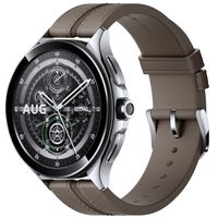 Xiaomi Watch 2 Pro - Bluetooth Silver with Brown Leather