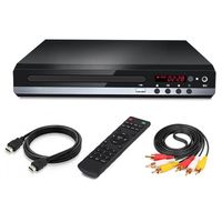 DVD-Player für TV, Ausgang mit 4K UHD-Auflösung, Multi-Format Region Free DVD CD/Disc Player, HDMI-Kabel im Lieferumfang enthalten, USB/MIC-Eingang für TV, integriertes PAL/NTSC-System, verbesserte Fernbedienung