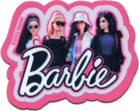 Comercial Mercera Barbie © Team - Aufnäher, Bügelbild, Aufbügler, Applikationen, Patches, Flicken, zum aufbügeln, Größe: 5,5 x 7,3 cm