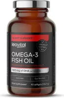 Polleo Leovital Omega 3, 90 Softgel Kapseln