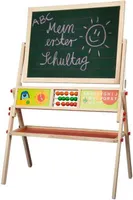 Besttoy Schreib und Magnet Standtafel, 70x37,5x113cm Schreibtafel für Kinder