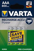 VARTA NiMH Akku "Rechargeable Accu" Micro (AAA) 800 mAh