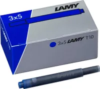 LAMY Großraum-Tintenpatronen T10 blau löschbar 3er Pack