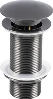 Ablaufventil PUSH-OPEN 1 1/4" Lang graphit 30.415.87