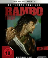 Rambo Trilogy (4K Ultra HD + Blu-ray, Uncut, 6 Discs)