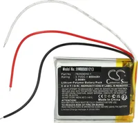 vhbw Akku Ersatz für Bose 762936HV-1 für Wireless Headset Kopfhörer (800 mAh, 3,7 V, Li-Polymer)