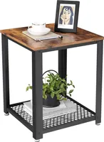 Boční stolek s policí LOFT 55 cm