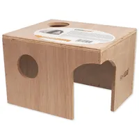 Domeček EPIC PET dřevěný L 25 cm