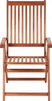 vidaXL Gartenstühle 2 Stk. Klappbar Akazie Massivholz Braun