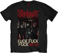 Slipknot - "Fuck Me Up" T-Shirt für Herren/Damen Uni RO1498 (XXL) (Schwarz)