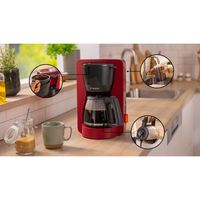 Filtračný kávovar Bosch TKA3M134, MyMoment, 1200 W, vyberateľná nádržka na vodu, EasyDescale3, červený