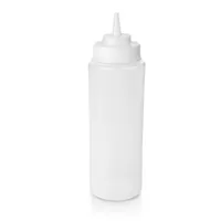 Quetschflasche 950 ml, Ø 8 cm, transparent