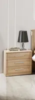 Nachtkonsole Sonoma Eiche Nachtschrank - (4198)