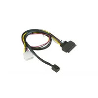 Supermicro CBL-SAST-0957 - 0,55 m - SFF-8643 - SFF-8639 - Gerade - Gerade - Schwarz
