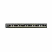 Netgear GS316PP Unmanaged Gigabit Ethernet (10/100/1000) Power over Ethernet (PoE) Schwarz - Unmanaged - Gigabit Ethernet (10/100/1000) - Vollduplex - Power over Ethernet (PoE) - Rack-Einbau - Wandmontage