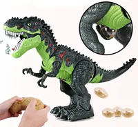 Elektrisch Dinosaurier Spielzeug Kinder, Tyrannosaurus Rex Spielzeug Mit Dinosaurier-Ei Und Brüllendem Dinosaurier-Sound, Realistisches Dinosaurier Spielzeug Für 3+ Jahre Junge