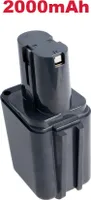 Hochleistungs Ni-MH Akku ersetzt Bosch 2607300002 26073000002 2607335069 2607335095 2607335103 2607335012 für 9,6V Knolle Akku / 9,6V 2000mAh