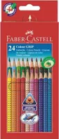 Faber-Castell Farbstift Colour GRIP 112424 farbig sortiert 24 St./Pack.