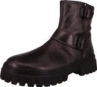 Gabor Comfort 52523-63 Damen-Stiefelette, Kurzschaft, Leder, Anthrazit, - Damenschuhe Modische Stiefelette / Boots, Grau, leder (cervo metallic), absatzh&oumlhe: 10 mm