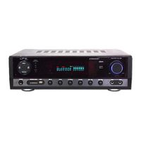 HiFi-Verstärker Karaoke Musik 150 Watt Fernbedienung Bluetooth MP3 USB SD LTC ATM 6500 BT