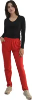 Pyjama Royyen 7475 Schlafhose Damen Nachtwäsche – ROT / L