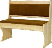 Lavica 100 cm kuchynská lavica z masívneho dreva JVmoebel