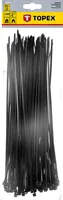 TOPEX Opaski zaciskowe 3.6 x 300 mm, 100 szt., czarne