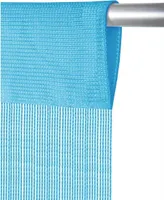 Fadenvorhang Prince, Größe: 140x250cm, Farbe: Hellblau