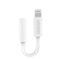Dudao Audio-Adapter Kopfhörer-Adapter für iPhone auf 3,5 mm Mini-Klinke weiß (L16i weiß)
