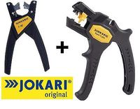 JOKARI Set Nr7 20090 6-16mm² & SUPER 4 Plus 0,2-6mm² automatische Abisolierzange Werkzeugset