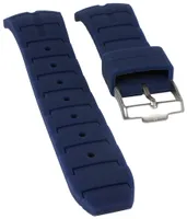 Jacques Lemans Uhrenarmband | Silikon blau für Powerchrono 1-1757C