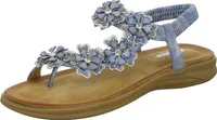 living UPDATED Damen-Sandalette Blau, Farbe:blau, EU Größe:41