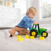 John Deere Johnny Traktor Lern & Spaß Formen Lernspielzeug Spielzeugauto