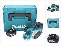 Makita DKP 180 F1J Akku Hobel 18 V 82 mm + 1x Akku 3,0 Ah + Makpac - ohne Ladegerät