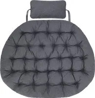 Schaukelkissen Moon Schaukelauflagen Hängeschaukel Hängesessel Polster Kissen Auflagen Gartenmöbel Kissen Gartenschaukel Wintergarten Innen /Aussen Indoor/Outdoor Navyblau