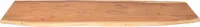 SAM® Tischplatte Baumkante Akazie Natur 140 x 40 cm CURTIS
