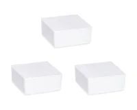 WENKO Raumentfeuchter Cube, Luftentfeuchter mit 500 g Block, nachfüllbar,  13 x 13 x 13 cm, Schwarz : : Küche, Haushalt & Wohnen