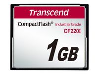 Transcend 1GB CF - 1 GB - Kompaktflash - 40 MB/s - 42 MB/s - Schwarz Transcend