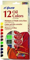 KREUL Ölfarbe el Greco 12 ml 12er Set