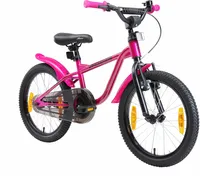 LÖWENRAD Kinder Fahrrad ab 5 Jahre | 18 Zoll Rad | Berry