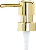 Ersatzpumpkopf für Seifenspender Gold Rund