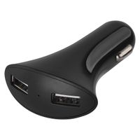 EMOS USB Auto-Ladegerät Smart 2.1A, Zigarettenanzünder mit 2xUSB, 10,5W Autoladegerät mit LED-Anzeige und 2 Ports, V0212