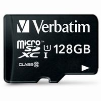 Verbatim Micro SDXC 128GB UHS-I Class 10 128GB MicroSDXC UHS-I Class 10 Speicherkarte - SD - 128 GB