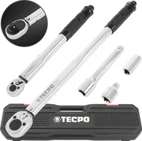 TECPO Drehmomentschlüssel 1/2" 28-210 Nm + 1/4" 5-25 Nm