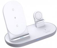 Aukey LC-A3-Whi Aircore Wireless Charger 15W Weiß, Kabelloses Laden, magnetisches Ladegerät