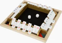Small Foot - Hra s drevenými kockami Shut the Box Golden Edition