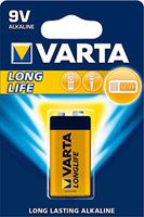 VARTA Alkaline Batterie Longlife E-Block (6LR61/6LP3146)